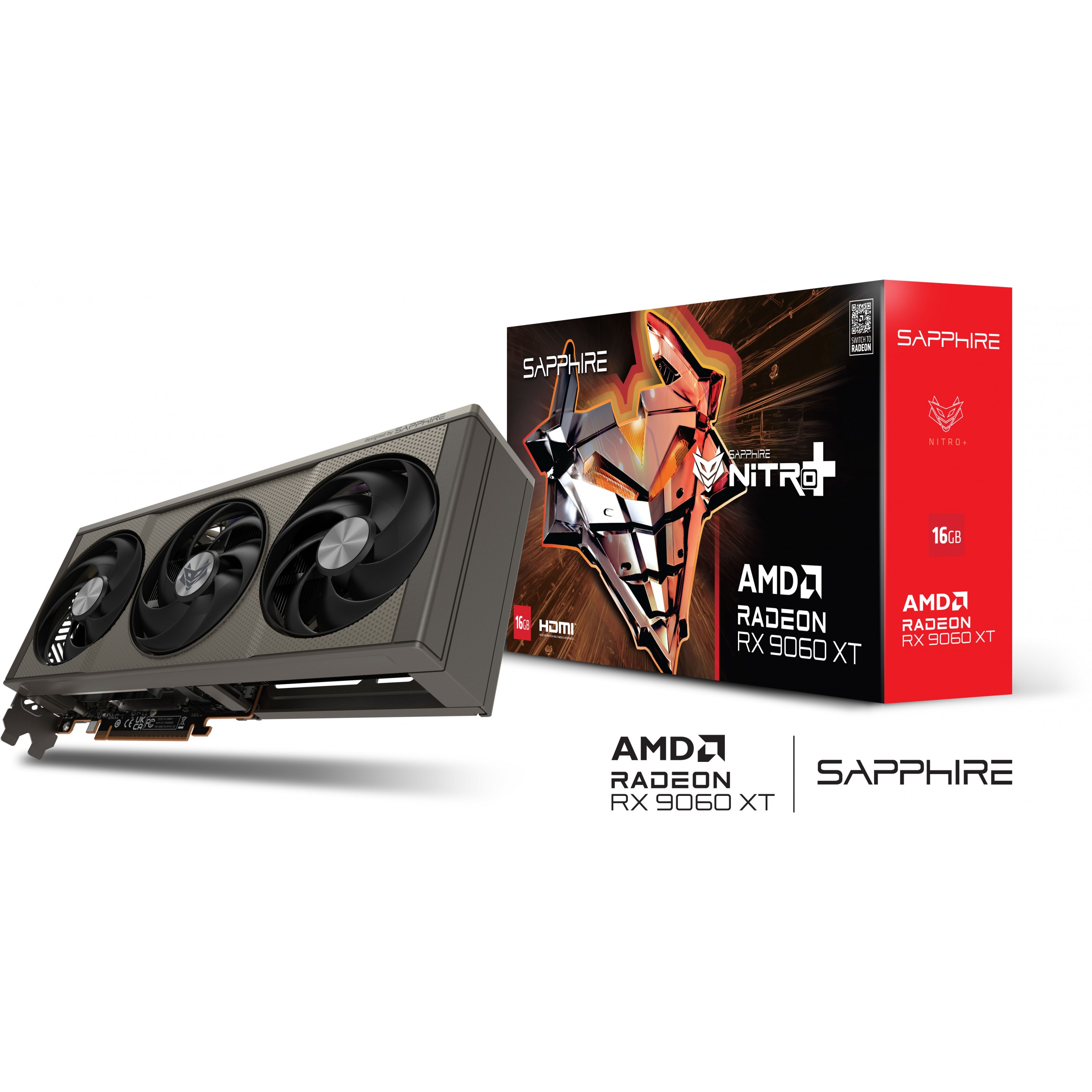 Grafička kartica SAPPHIRE Nitro+ RX 9060XT Gaming OC, 16GB GDDR6-9