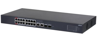 Mrežni Switch DAHUA DHI-CS4220-16GT-240 (16x Gigabit PoE, 2x SFP, 240W, L2 Managed)-0
