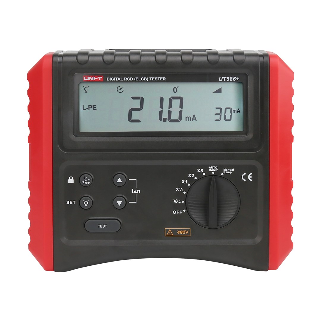 Digitalni RCD tester UNI-T UT586+-0
