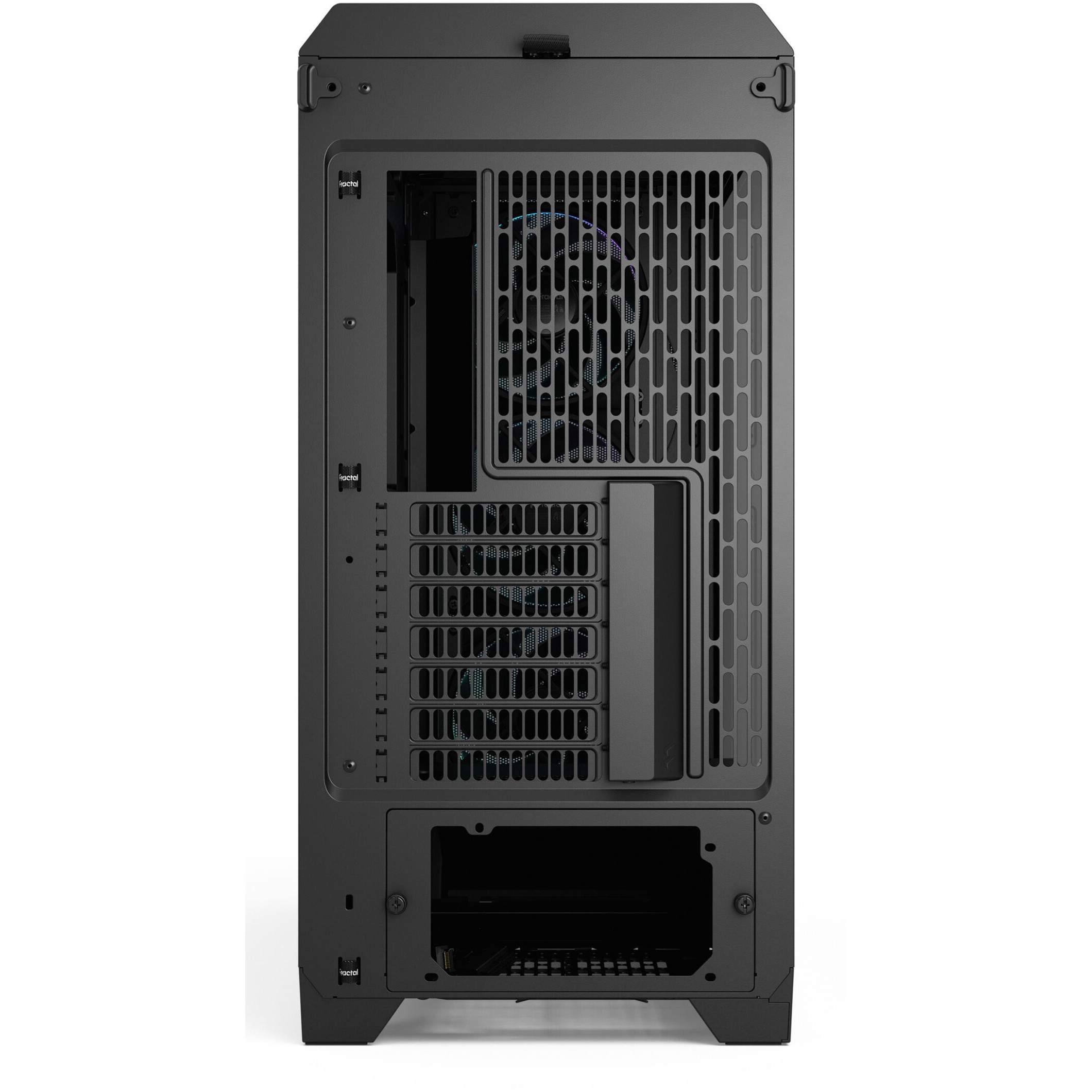 Kućište za računalo FRACTAL DESIGN Meshify 3 XL Black RGB TG Midi Tower Gaming Case-10