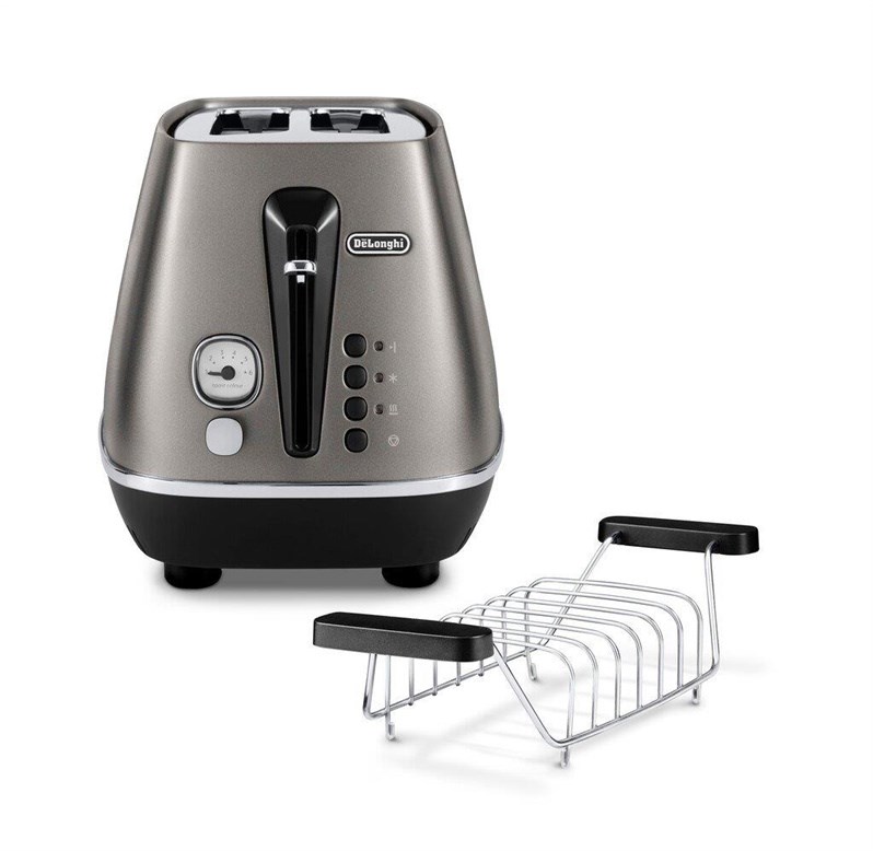 Toster DELONGHI Distinta Moments CTIN2103.TB, 900W, Topaz Blue boja