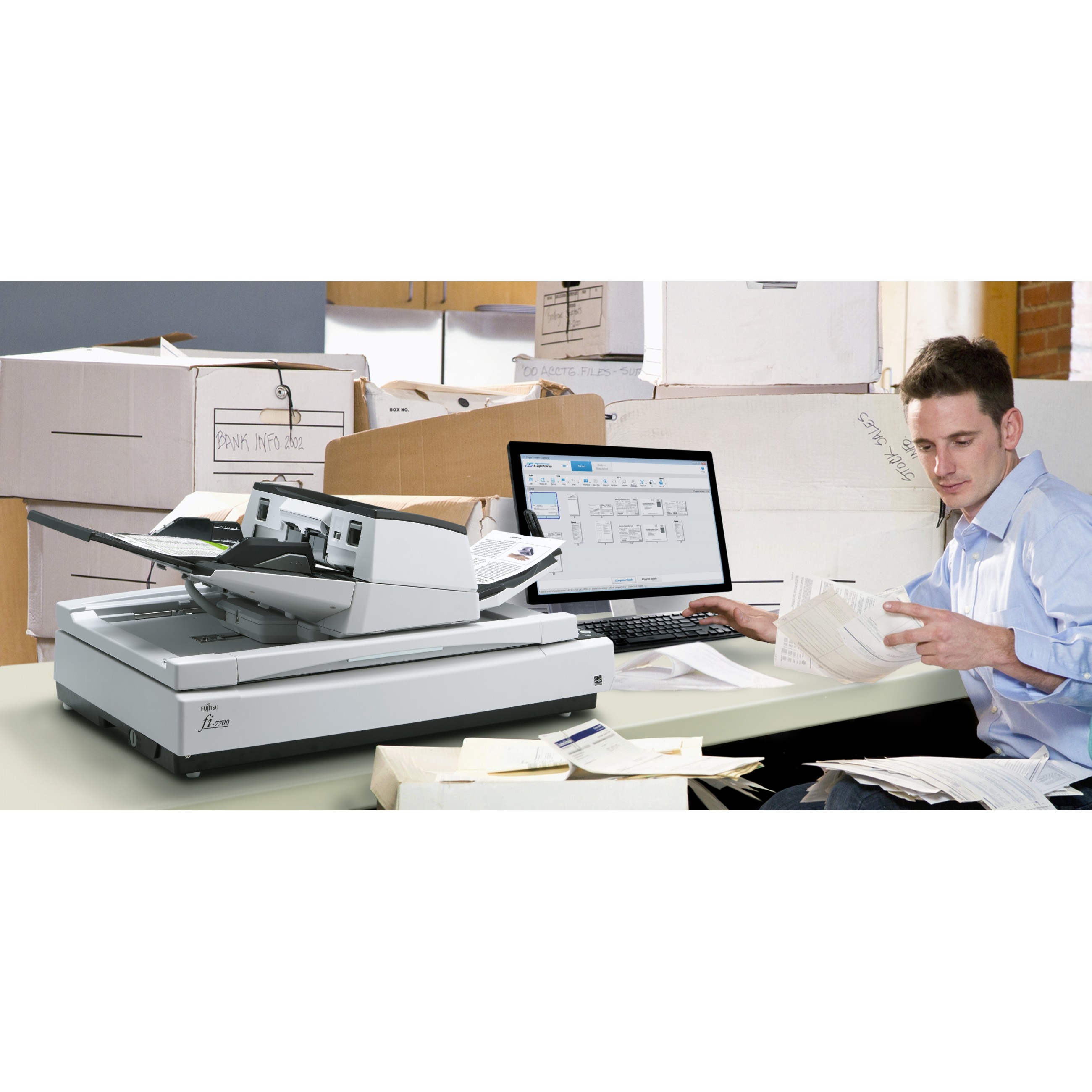 Skener RICOH fi-7700 Flatbed & ADF 600 x 600 DPI A3 crna, bijela-3