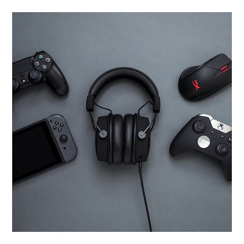 HyperX Cloud Alpha - Gaming Headset (Black-Red) (HX-HSCA-RD/EM) Wired Head-band Black, Red-9