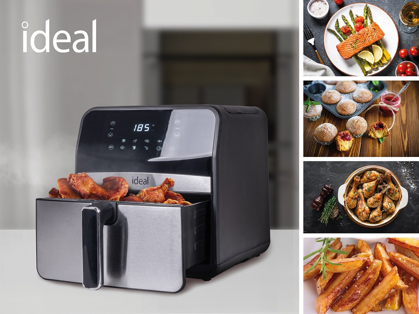 IDEAL Fat-free fryer 6.5 L-4