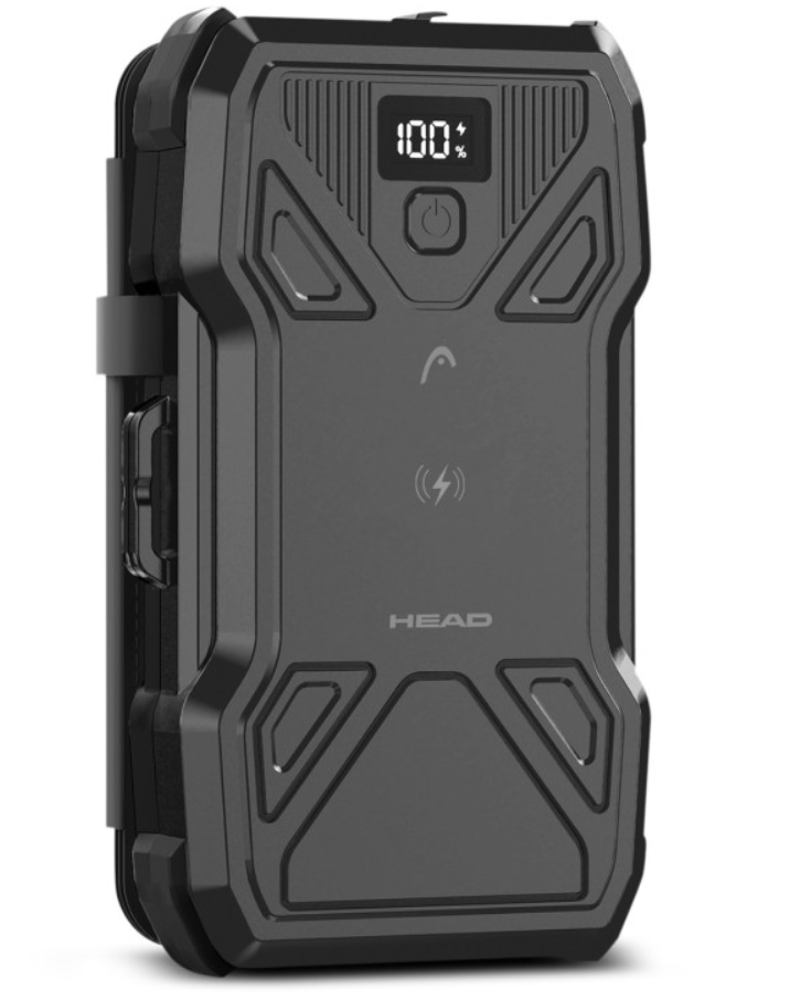 Baterija prijenosna HEAD Solar, 10 000 mAh, bežično punjenje