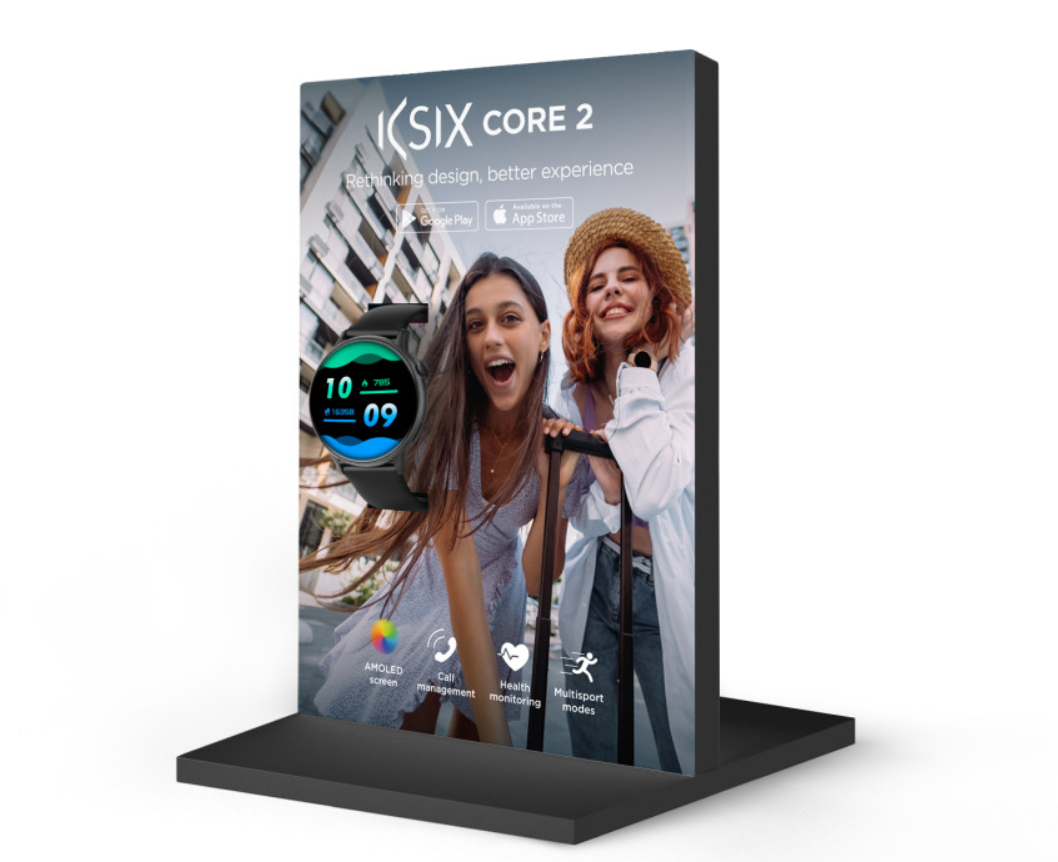 Pametni sat KSIX CORE 2, AMOLED 1.43” , 5 dana aut., zdravlje i sport, crni-5