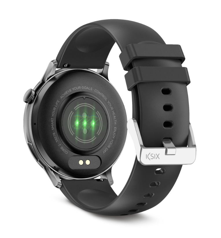 Pametni sat KSIX CORE 2, AMOLED 1.43” , 5 dana aut., zdravlje i sport, crni-8