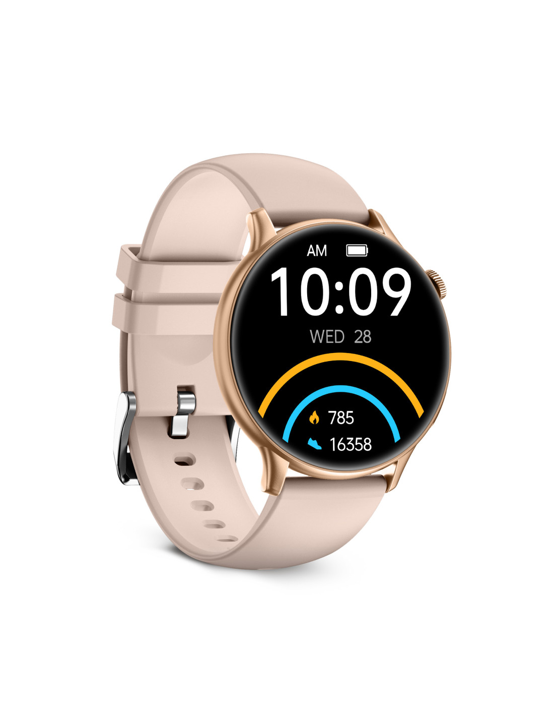 Pametni sat KSIX CORE 2, AMOLED 1.43” , 5 dana aut., zdravlje i sport, rozi-2