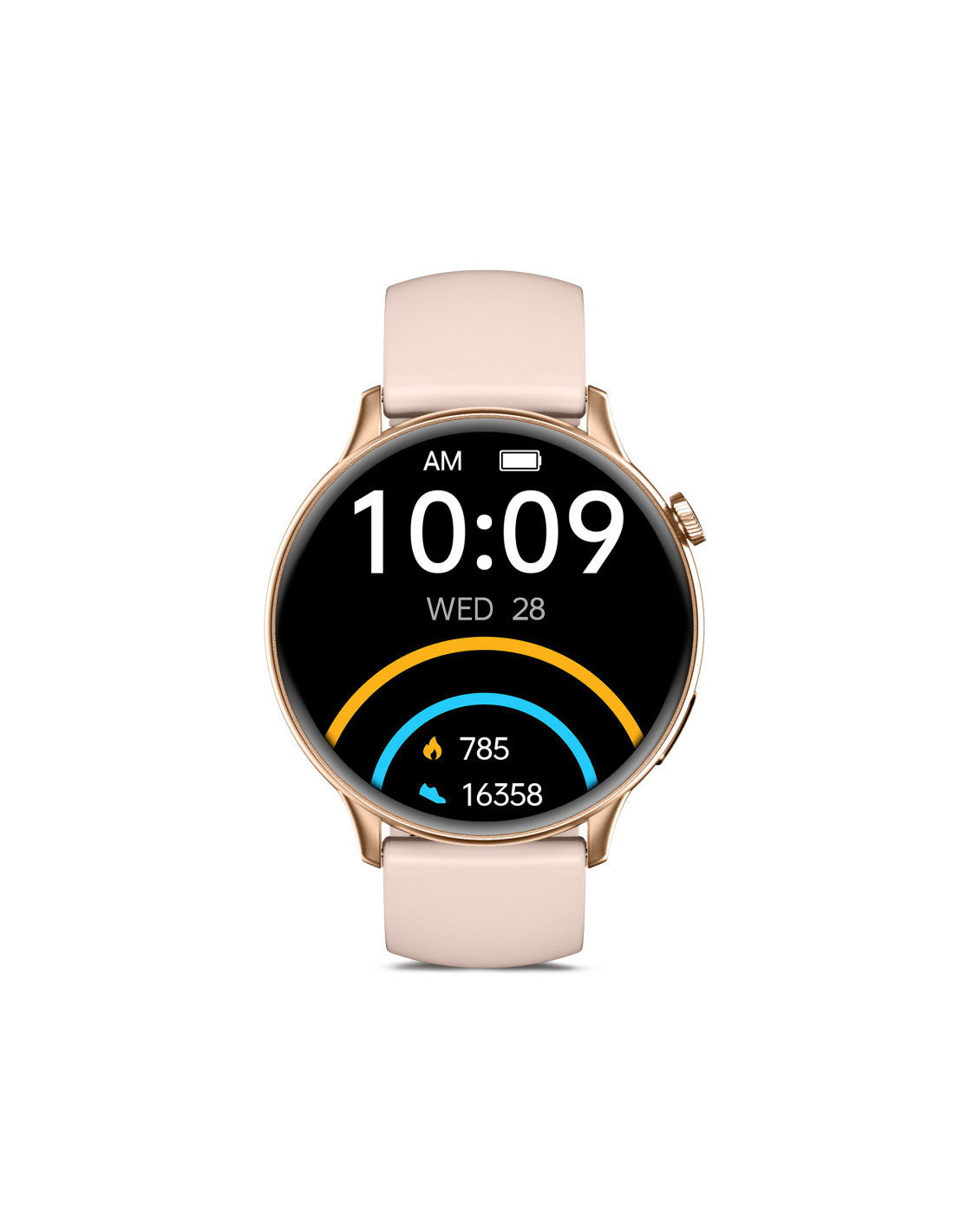 Pametni sat KSIX CORE 2, AMOLED 1.43” , 5 dana aut., zdravlje i sport, rozi-3
