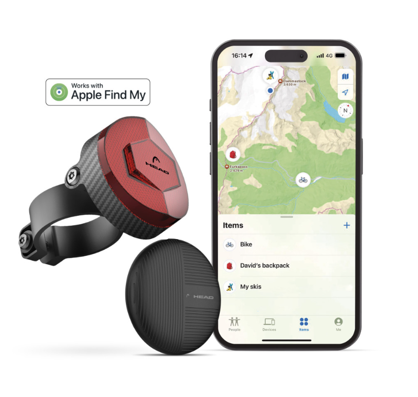 Reflektor HEAD BIKE FINDER, speaker, IP66, crni-1