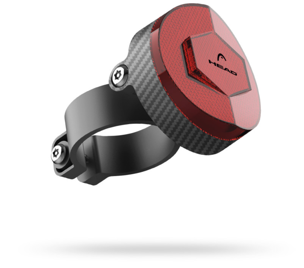 Reflektor HEAD BIKE FINDER, speaker, IP66, crni-7