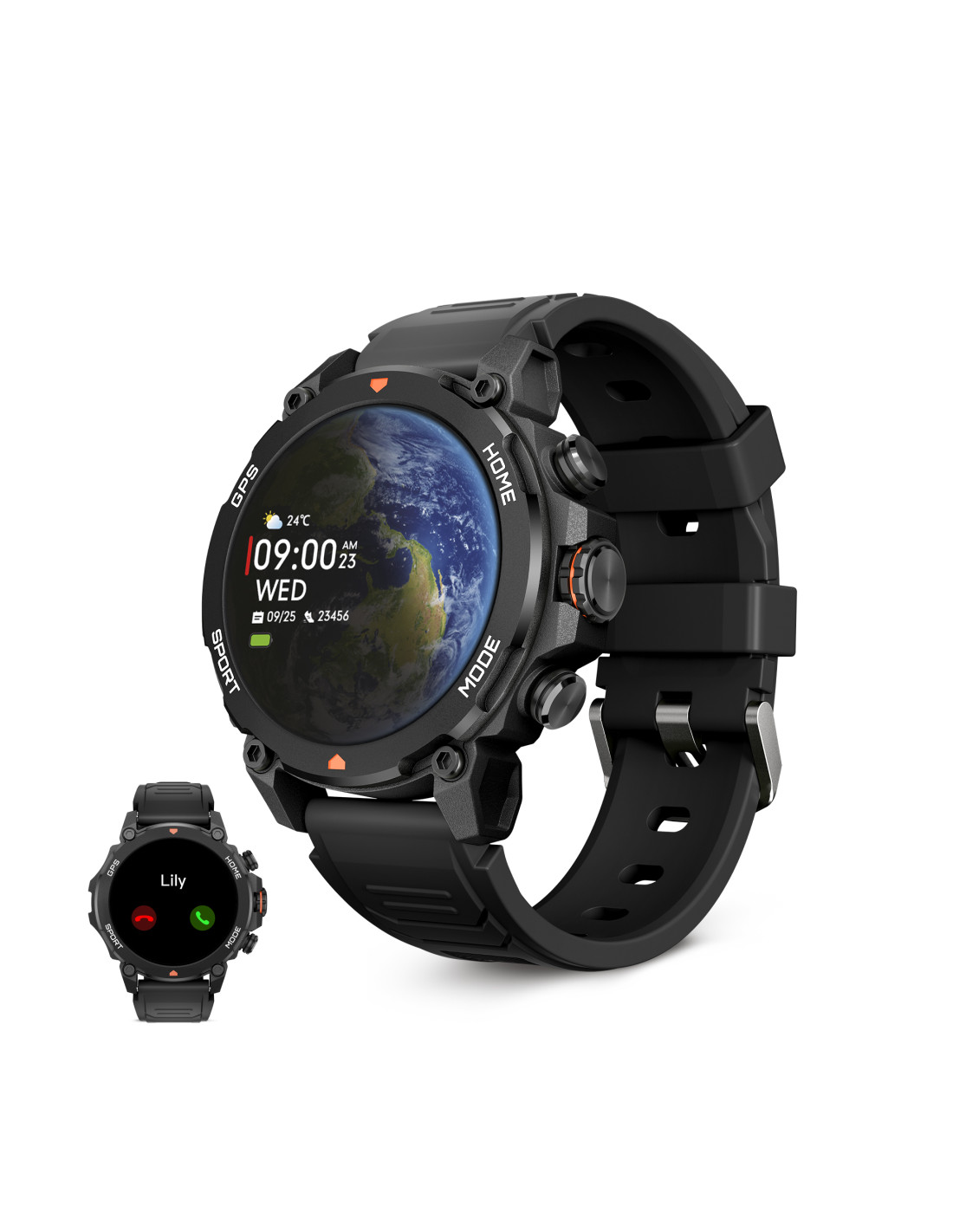 Pametni sat KSIX EXPLORER, AMOLED 1,43' , 9 dana aut., sport i zdravlje-0