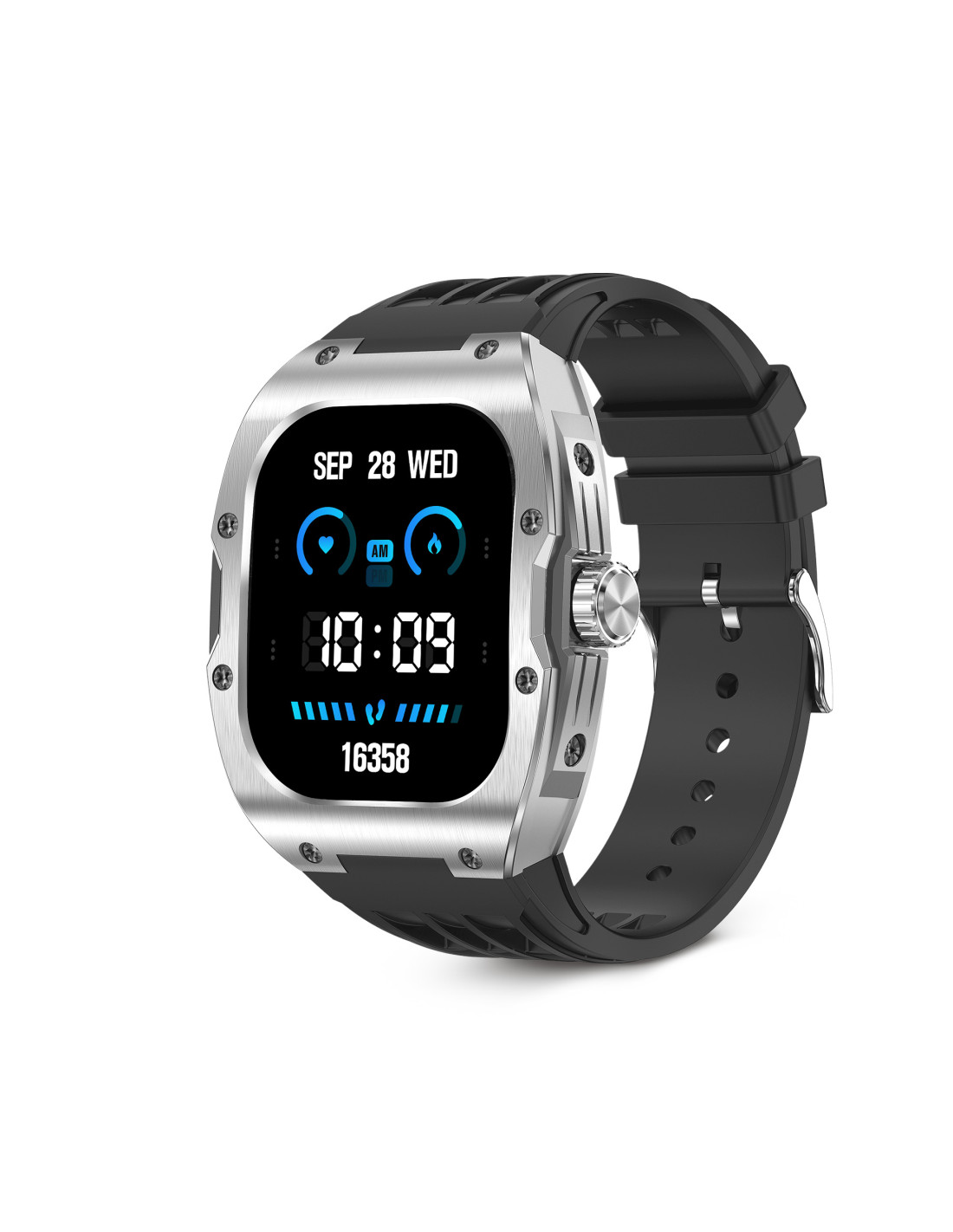Pametni sat KSIX HERO, AMOLED 1.95", aut. 7 dana, Sport & Health, IP68-2
