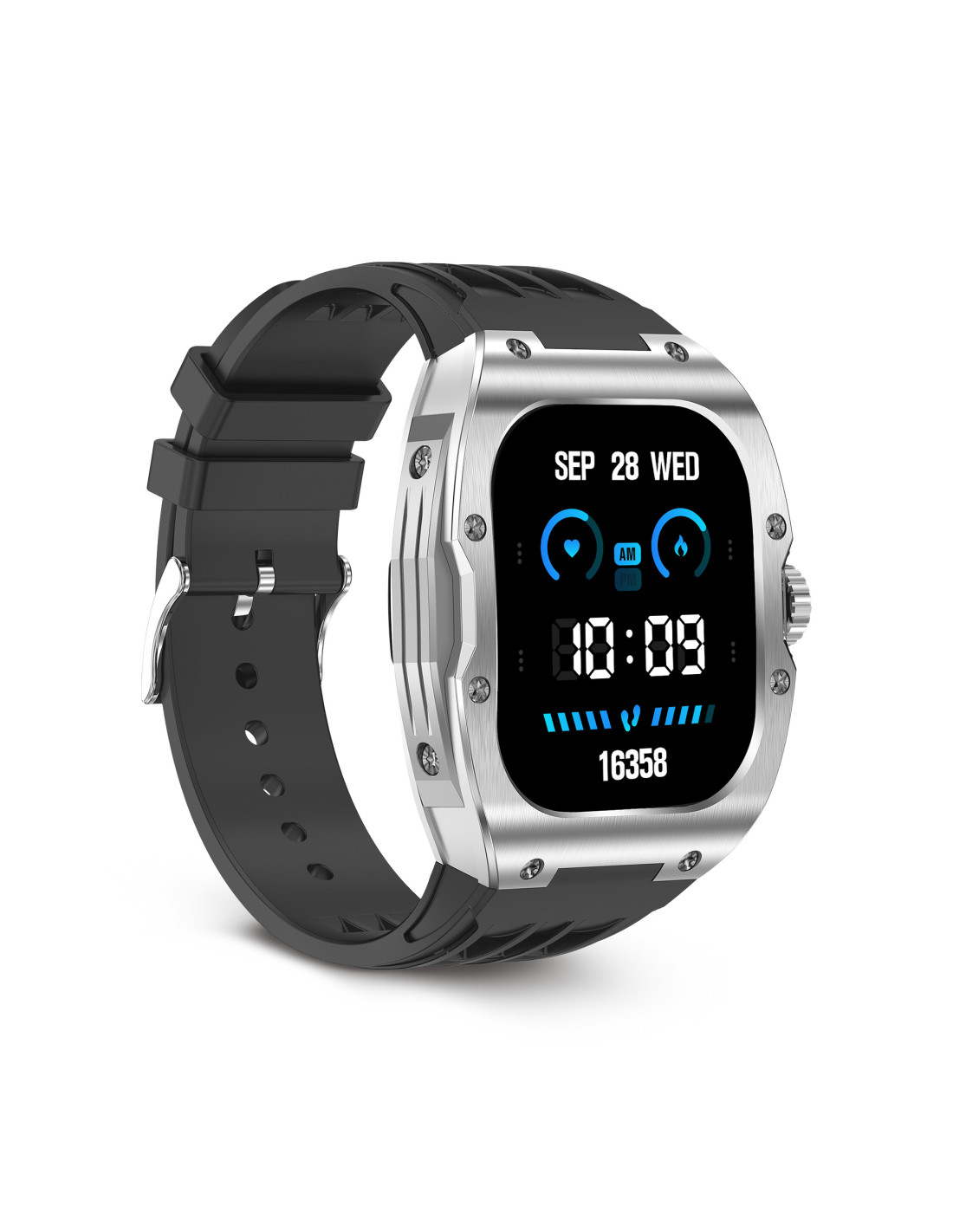 Pametni sat KSIX HERO, AMOLED 1.95", aut. 7 dana, Sport & Health, IP68-9