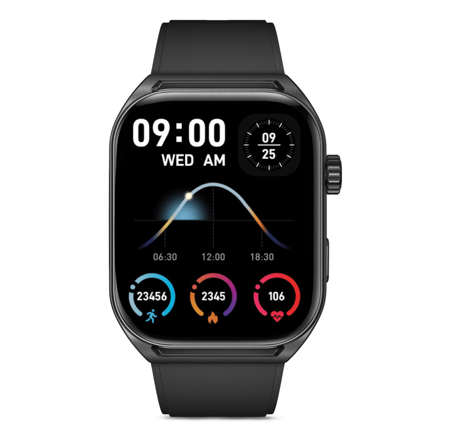 Pametni sat KSIX URBAN MOVE, AMOLED, 2.06", 5 dana bat., crni-5