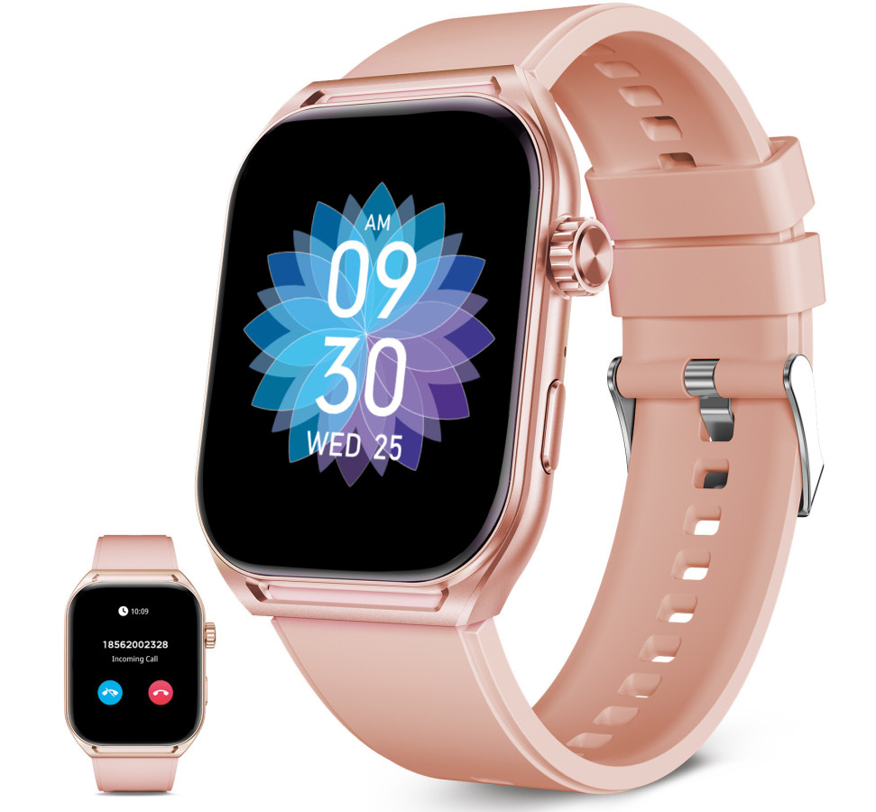 Pametni sat KSIX URBAN MOVE, AMOLED, 2.06", 5 dana bat., pink-0