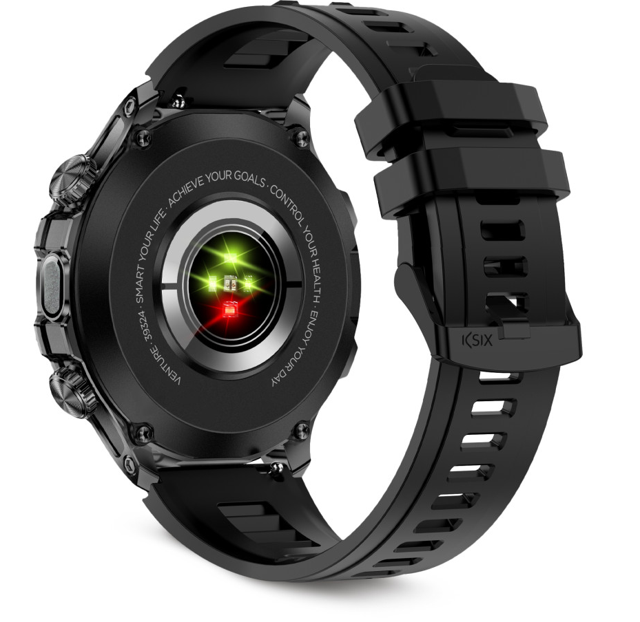 Pametni sat KSIX VENTURE, 1.85", TFT XXL zaslon, 10 dana aut., Sport & Health, IP-5