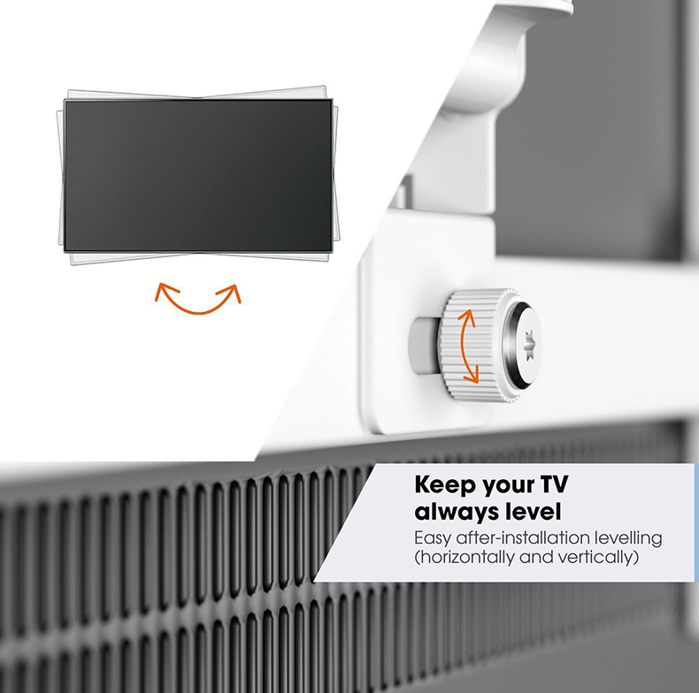 Zidni nosač za TV VOGELS TVM 3243WH (19"- 43", nagib 20° zakret 180°)-8