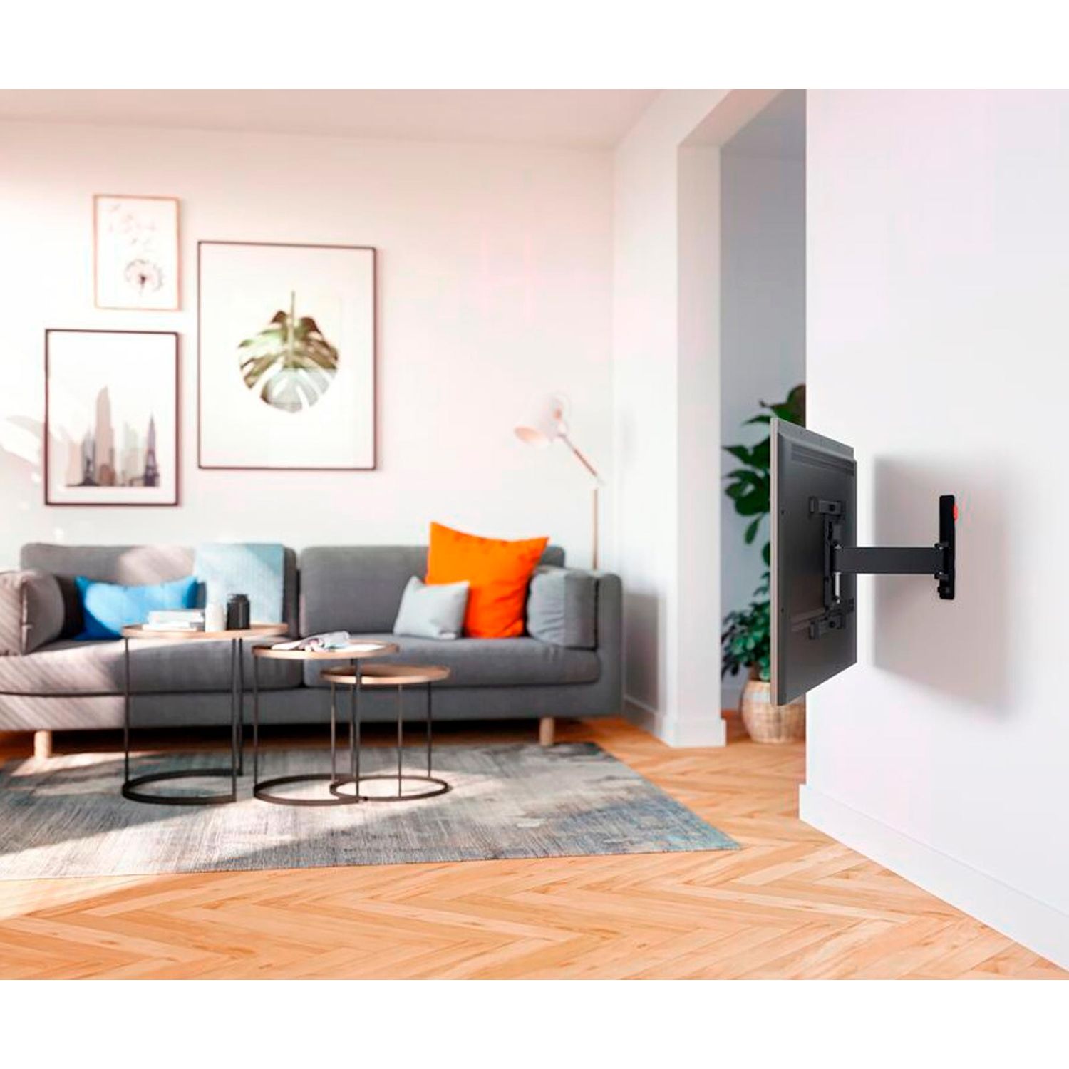 Zidni nosač za TV VOGELS TVM 3423 (32"- 65", do 25kg, nagib  20°, zakret 120°)-3