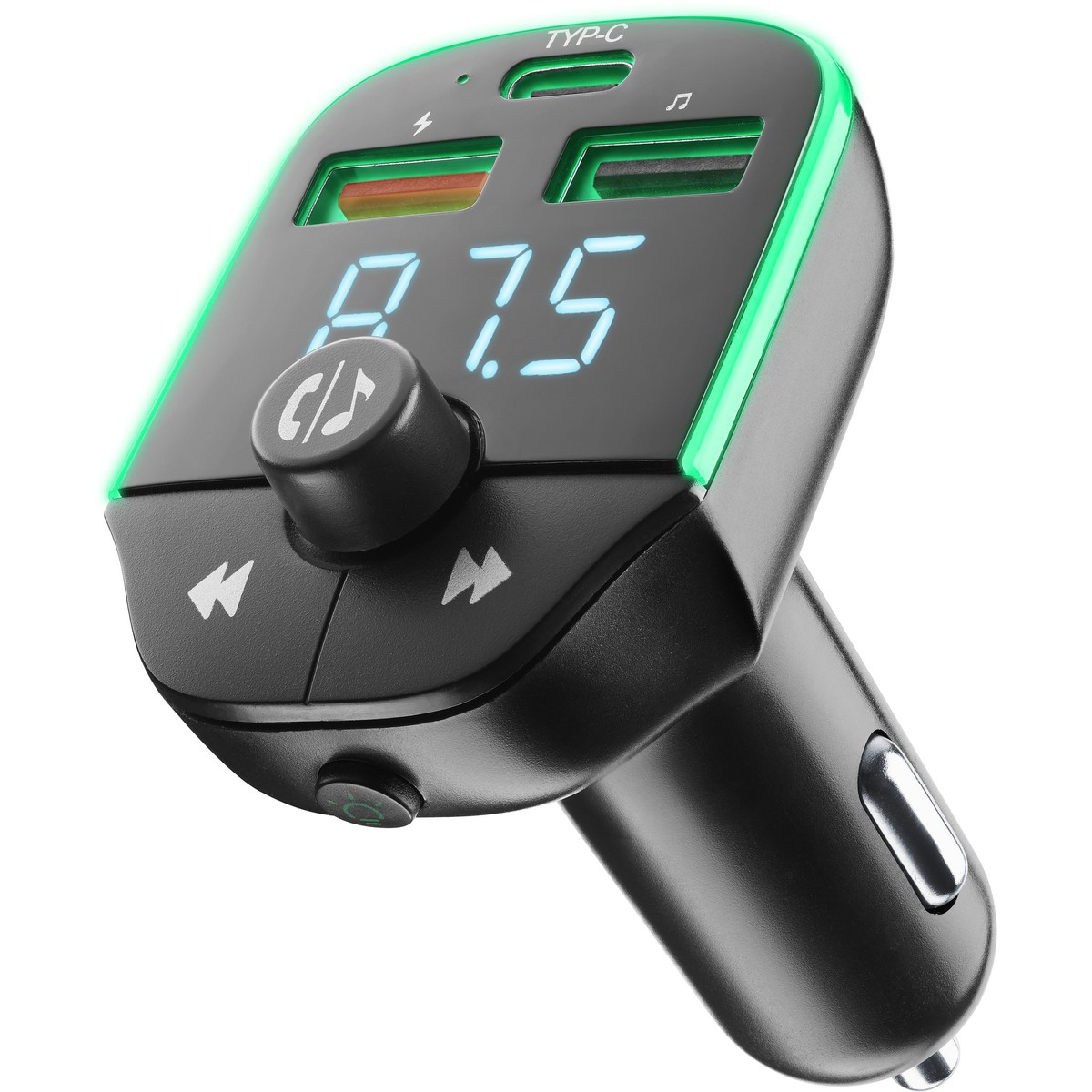 FM Transmitter i auto punjač CELLULARLINE (Bluetooth, 20W)-0