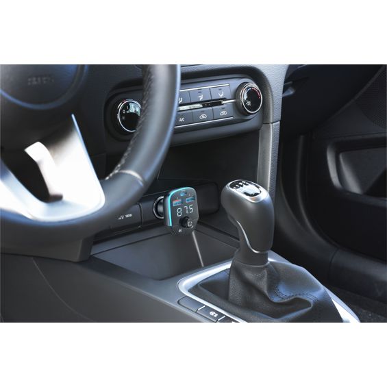 FM Transmitter i auto punjač CELLULARLINE (Bluetooth, 20W)-4