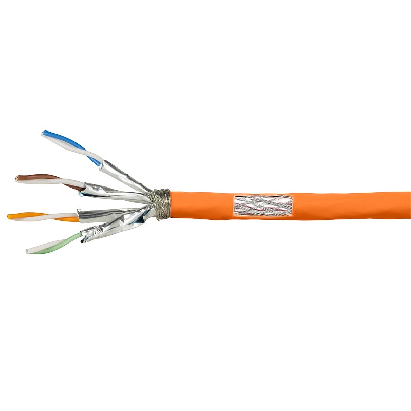 Mrežni instalacijski kabel LOGILINK CPV0060 Cat.7 S/FTP 100m (LSZH), narančasta boja