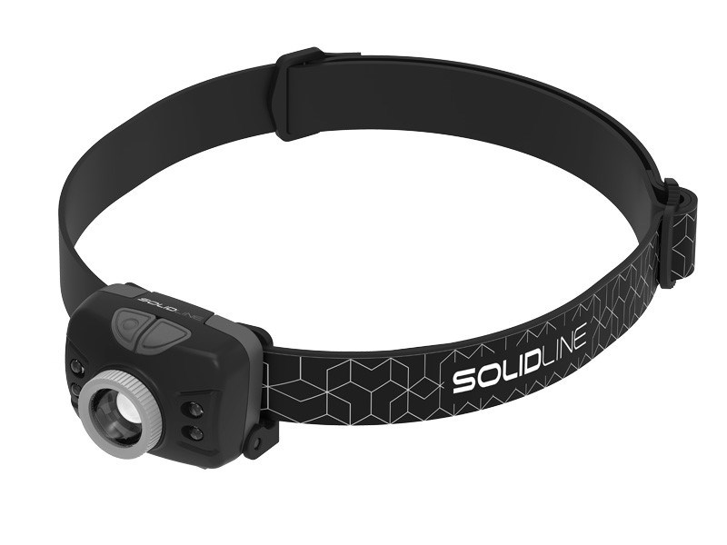 Solid 502205 flashlight Black Headband flashlight LED-2