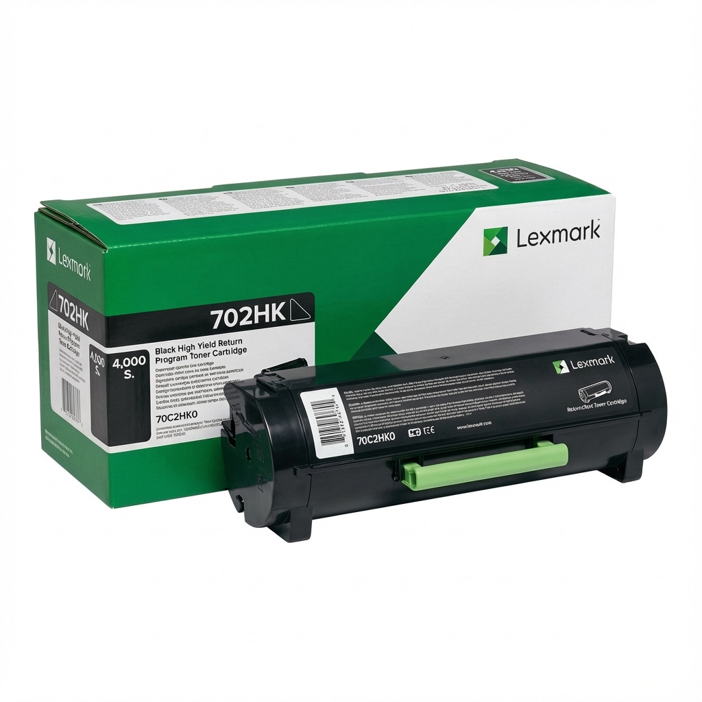 Toner LEXMARK 702HK crna boja
