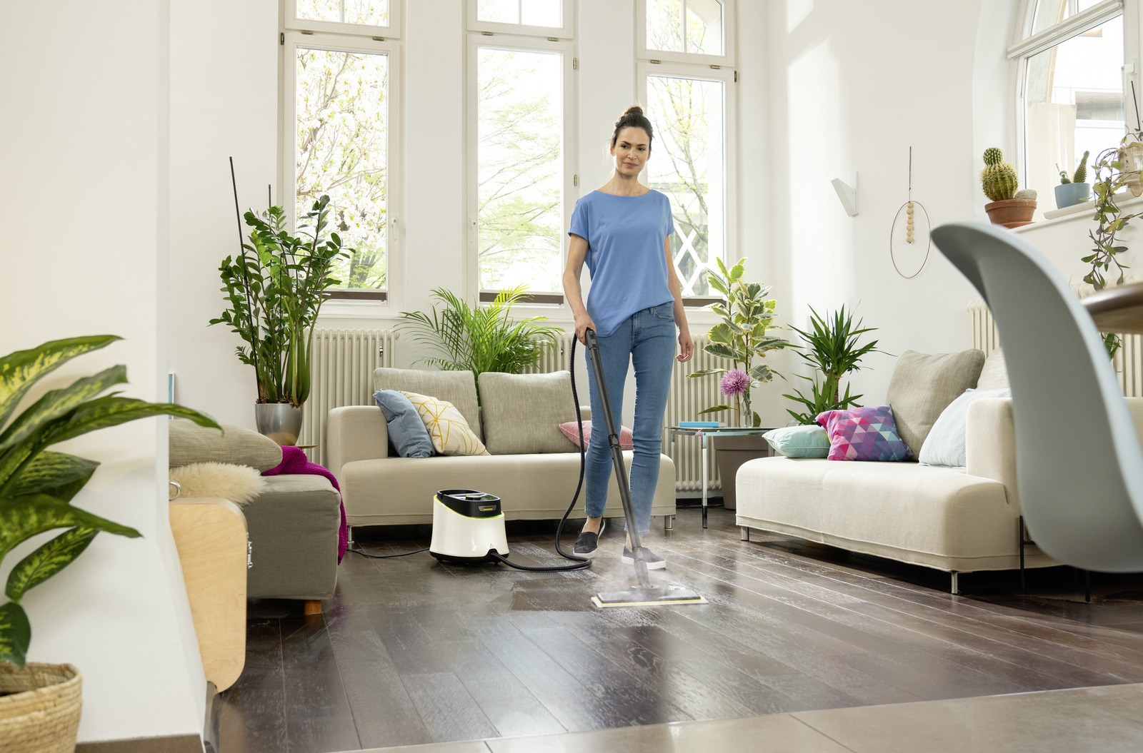 Parni čistač KARCHER SC 3 Deluxe (1 L, 1900 W, Crna, Bijela)-6
