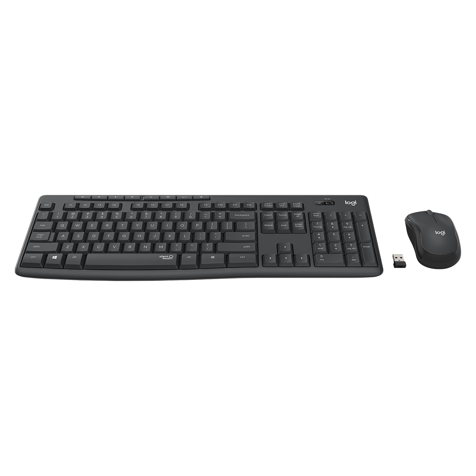 Set tipkovnica i miš LOGITECH MK295 Silent bežični Combo – internacionalna non HR tipkovnica-1