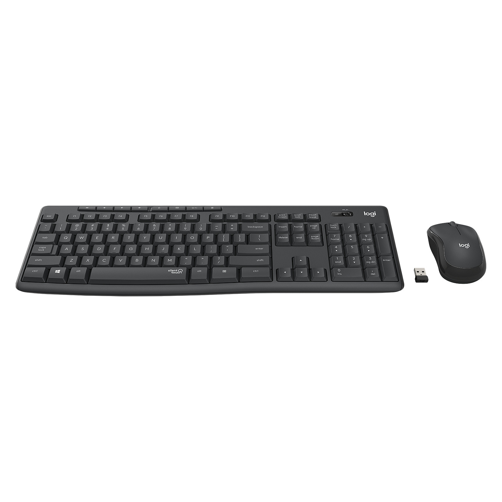 Set tipkovnica i miš LOGITECH MK295 Silent bežični Combo – internacionalna non HR tipkovnica-1