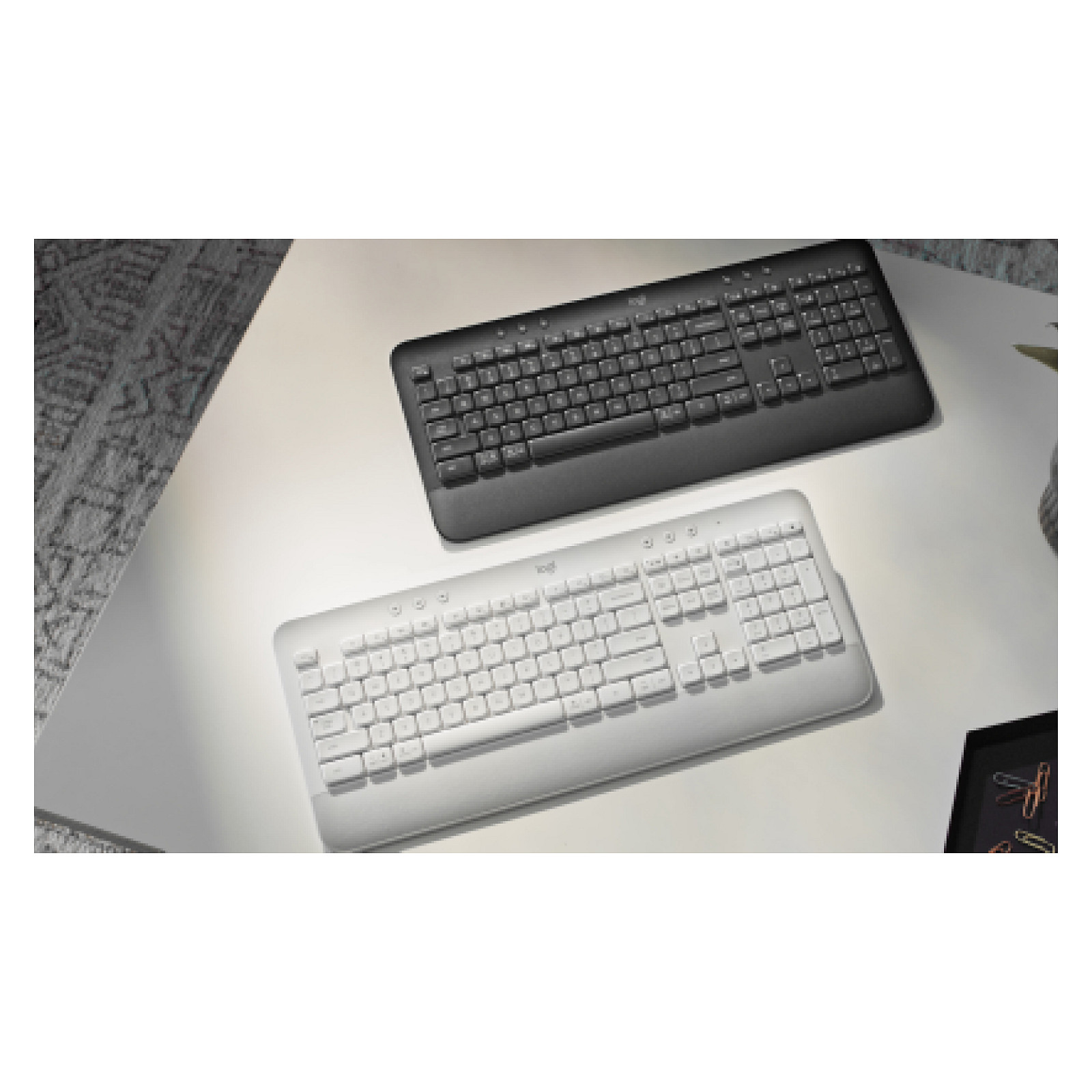 Tipkovnica LOGITECH SIGNATURE K650 bežična, udobna, s podrškom za više uređaja – internacionalna non HR tipkovnica-1