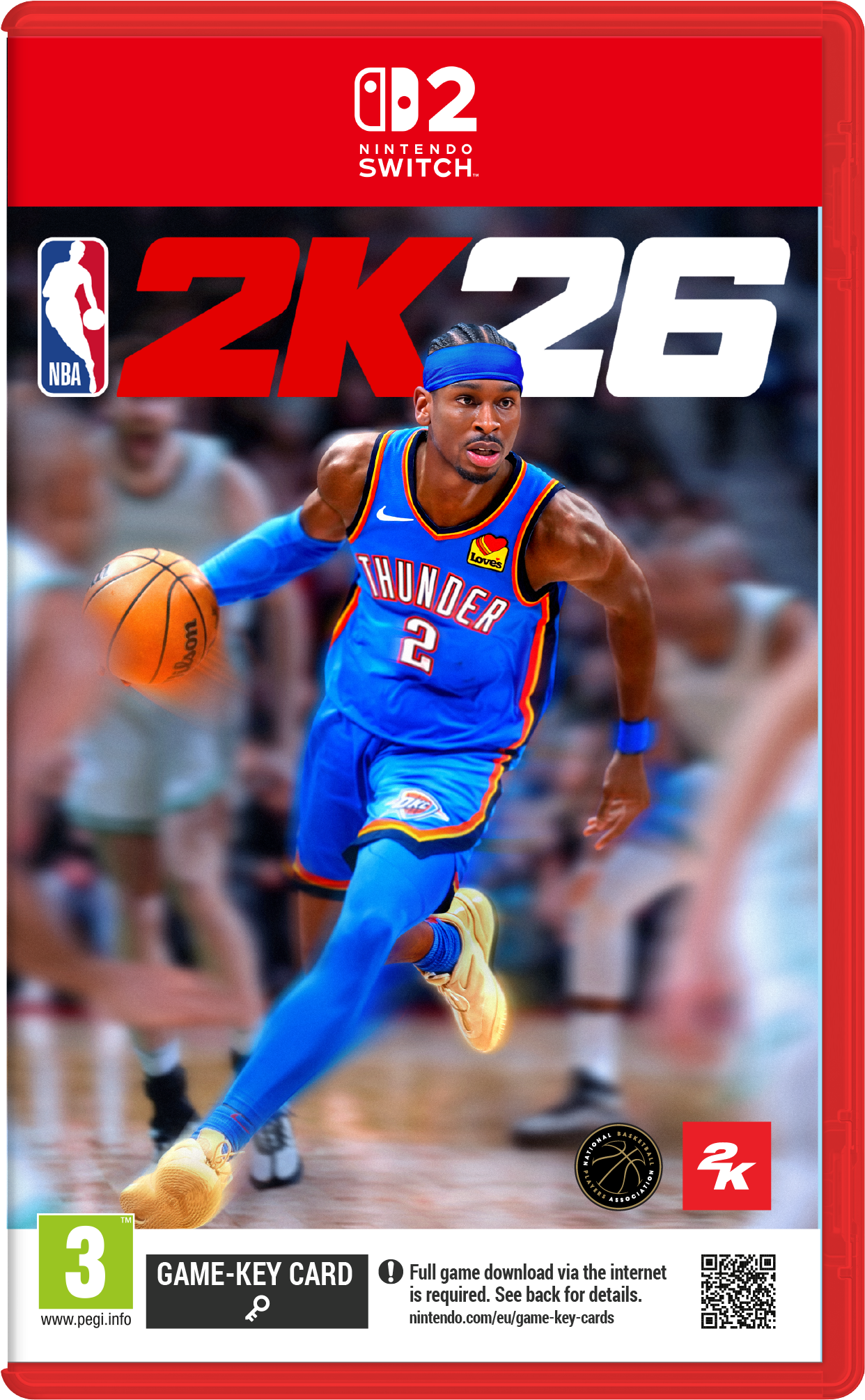 Igra za NINTENDO Switch 2 NBA 2K26 Game Key Card-0