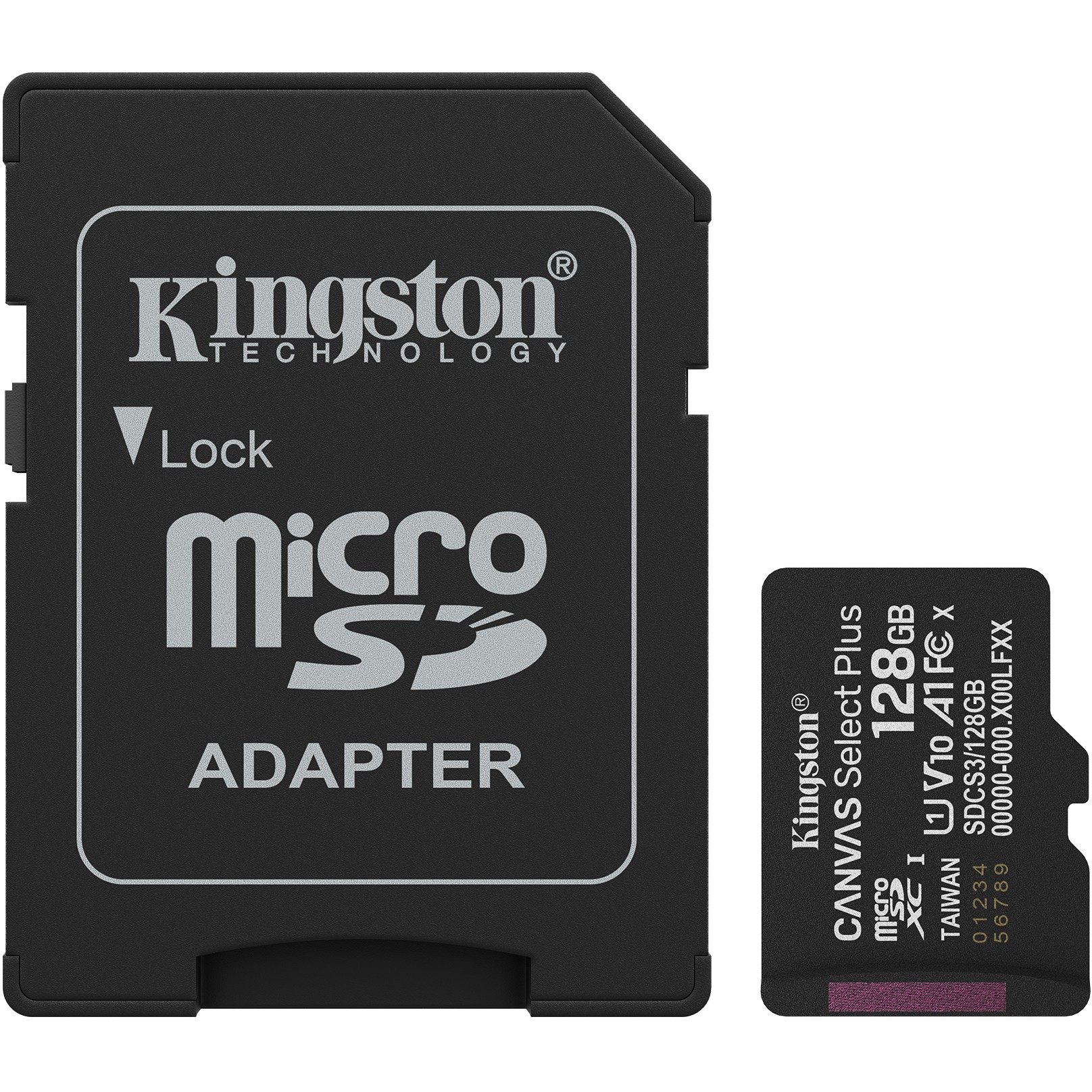 Memorijska kartica KINGSTON Canvas Select Plus 128GB + Adapter-9