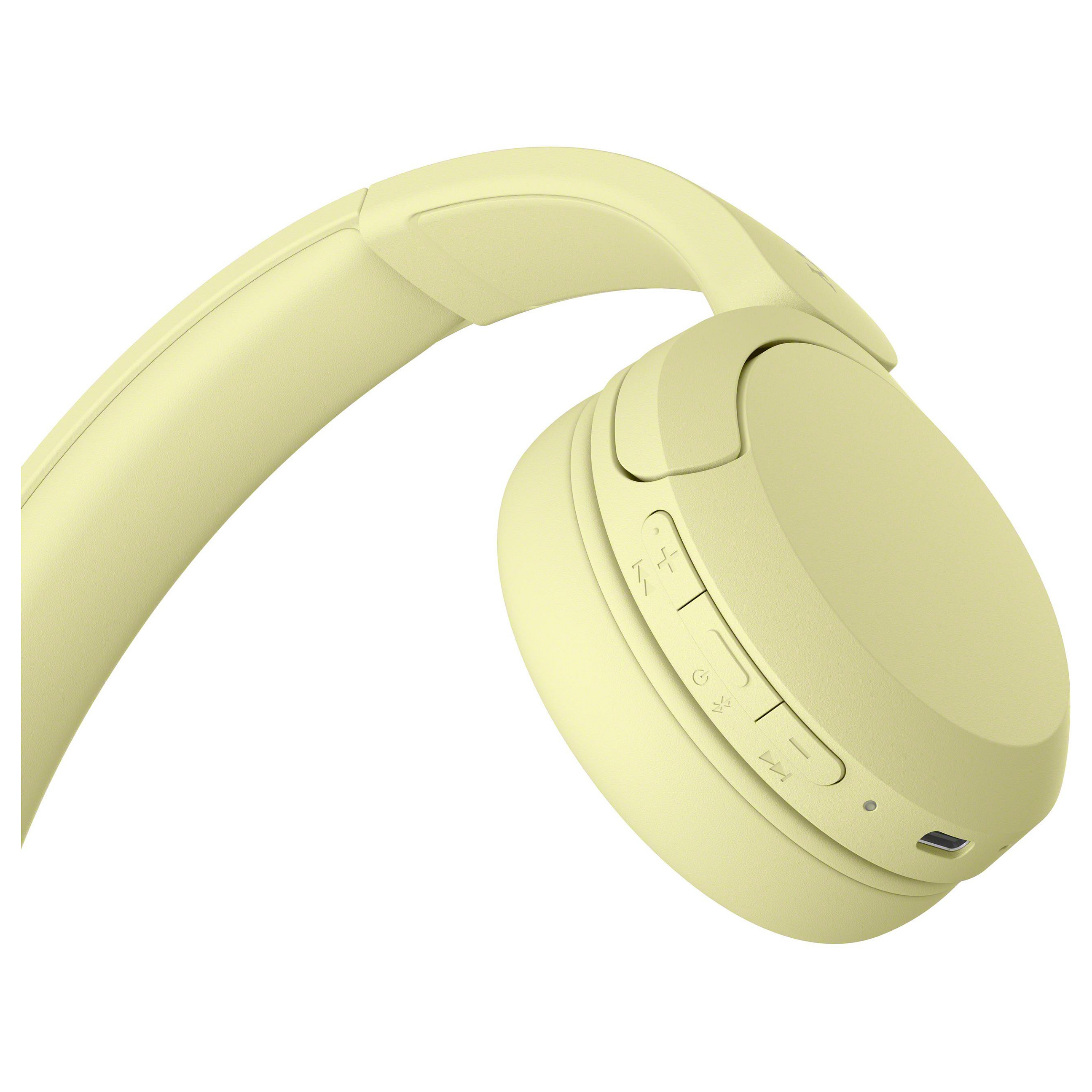 Slušalice SONY WH-CH520 On-Ear žute (bežične, Bluetooth)-11