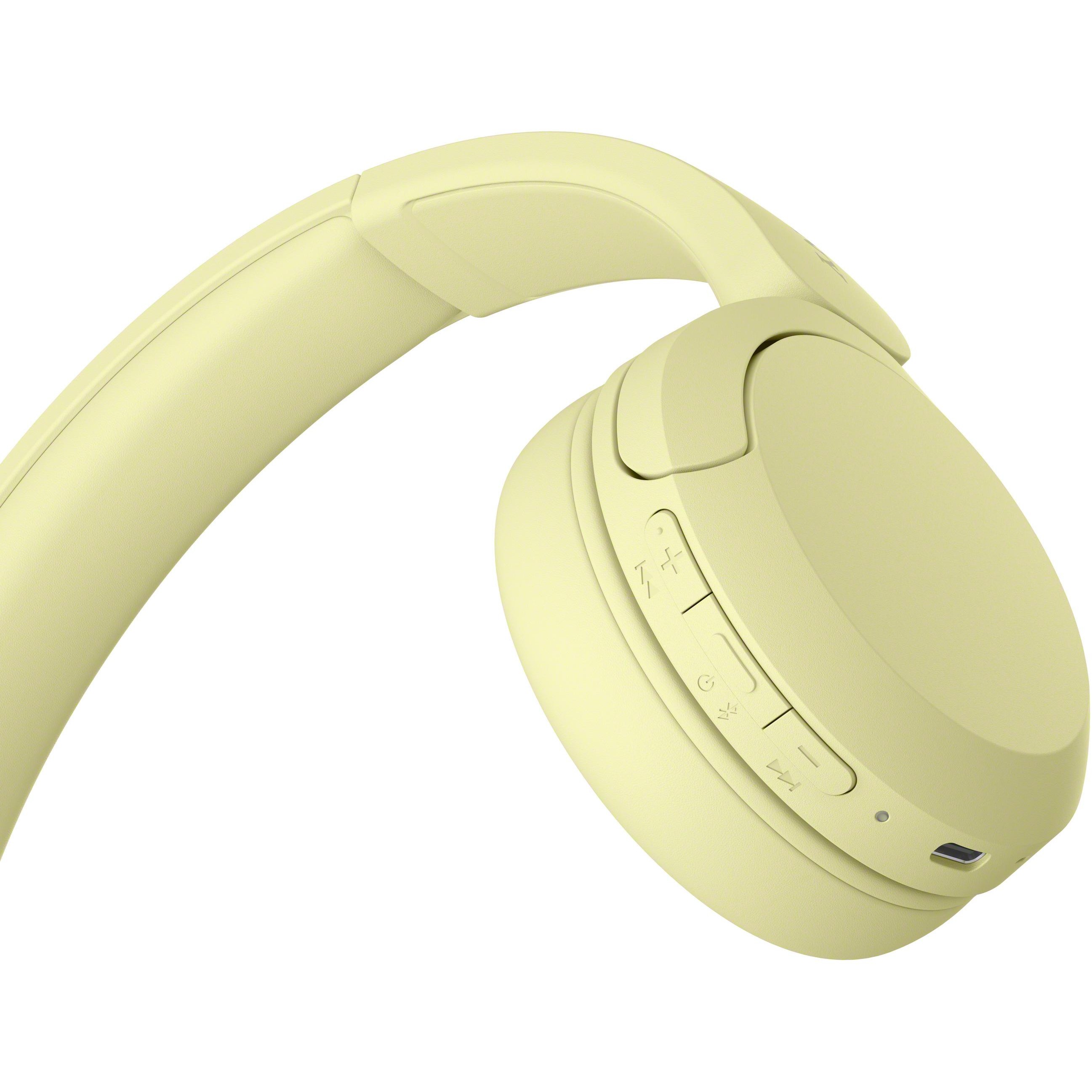 Slušalice SONY WH-CH520 On-Ear žute (bežične, Bluetooth)-6