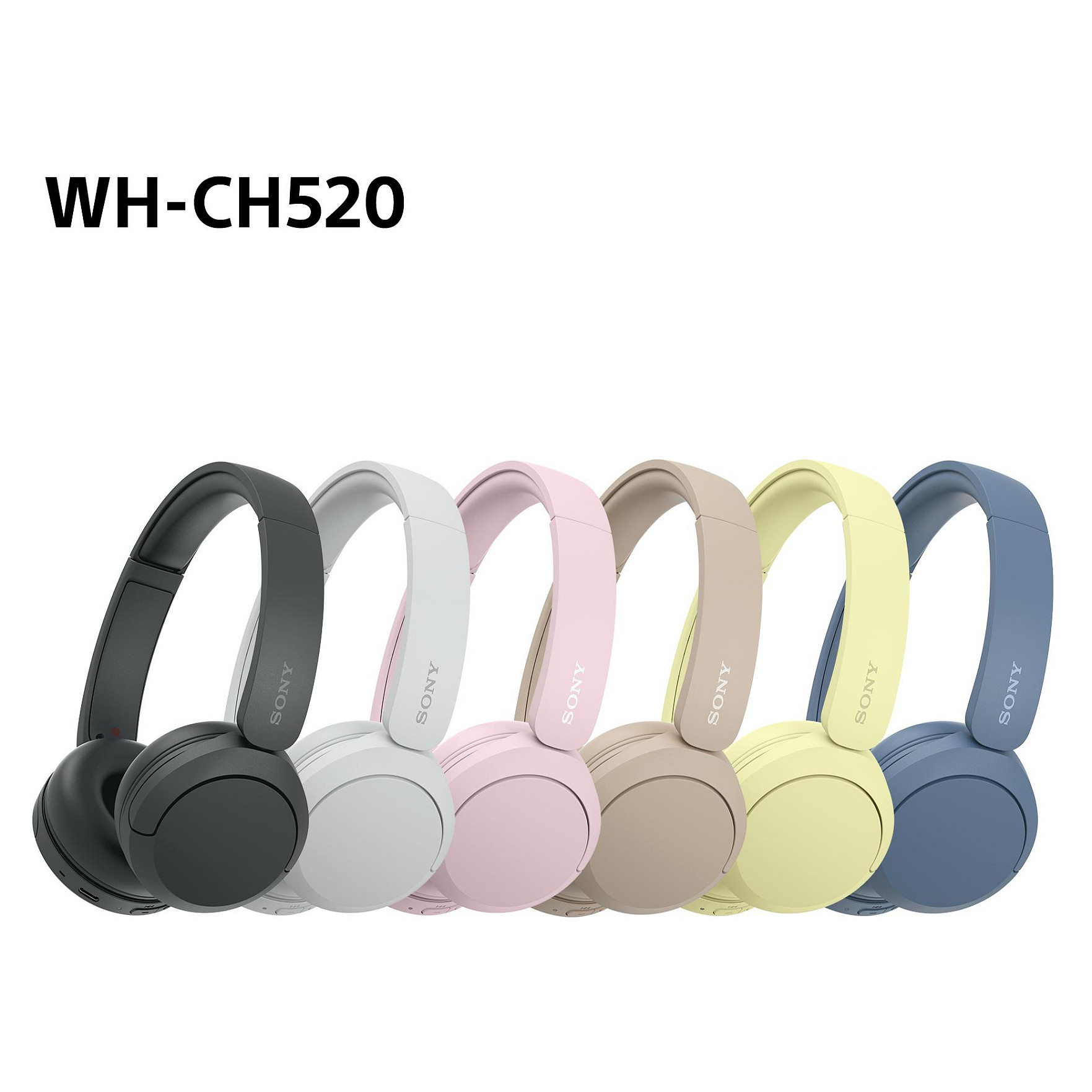 Slušalice SONY WH-CH520 On-Ear žute (bežične, Bluetooth)-15