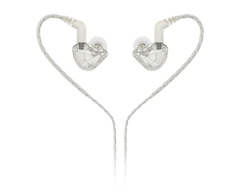 Studijske in-ear slušalice BEHRINGER MO240 (Pro, Transparent, Dual-Hybrid Driver)-0