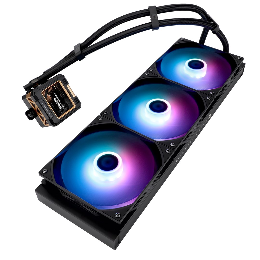 Vodeno hlađenje za procesor THERMALRIGHT Frozen Warframe 360 ARGB (360mm, crno)-2