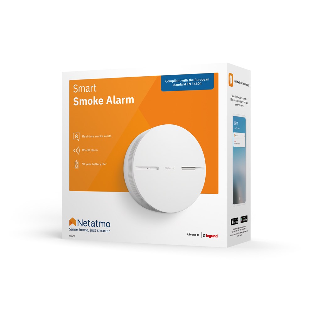 Pametni detektor dima NETATMO Smart Smoke Alarm-2