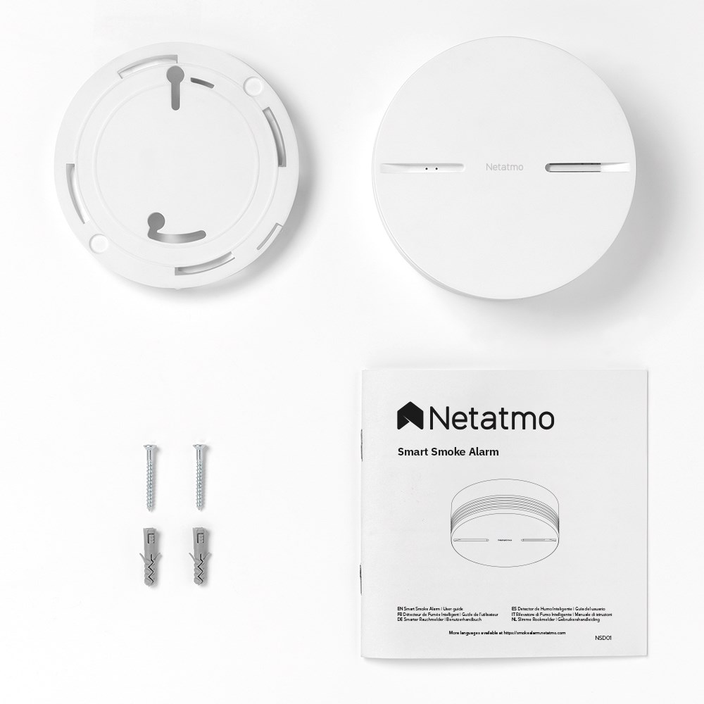 Pametni detektor dima NETATMO Smart Smoke Alarm-3