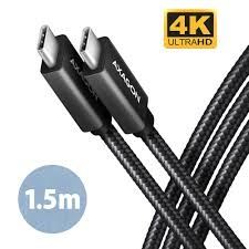 USB kabel AXAGON BUCM32-CM15AB (USB 3.2 Gen 2x2, 1.5 m, USB C, crna)