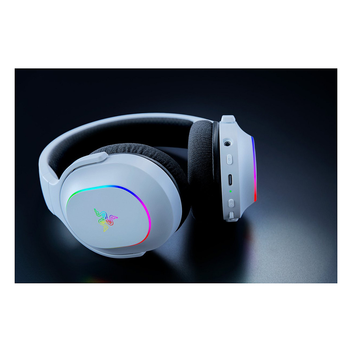 Slušalice RAZER Barracuda X Chroma Headset bežični (Bluetooth, USB Type-C, crna, bijela)-3