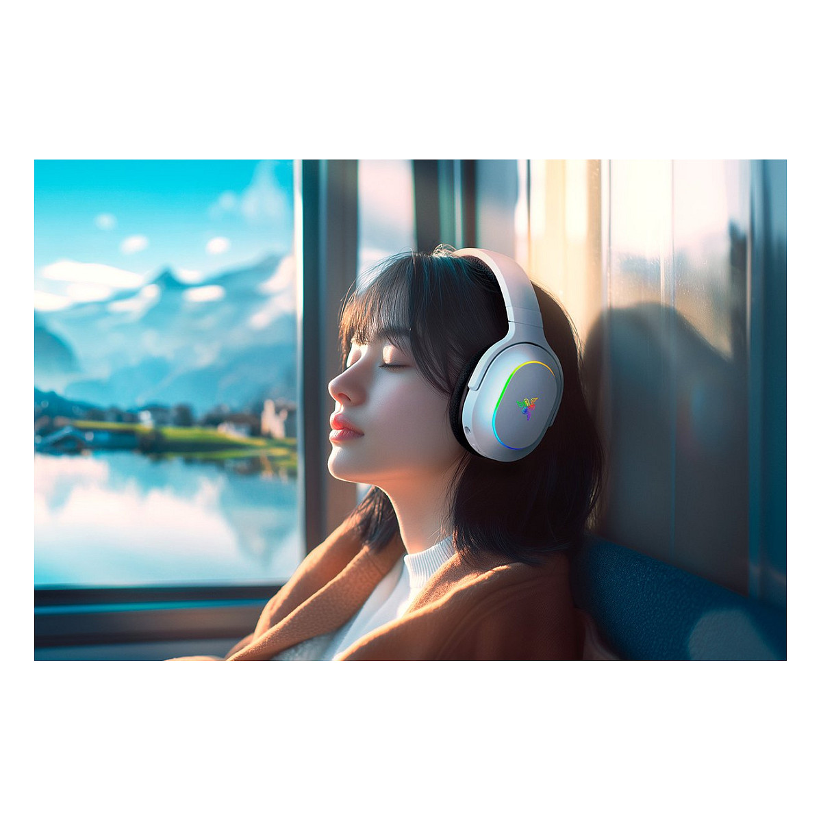 Slušalice RAZER Barracuda X Chroma Headset bežični (Bluetooth, USB Type-C, crna, bijela)-5