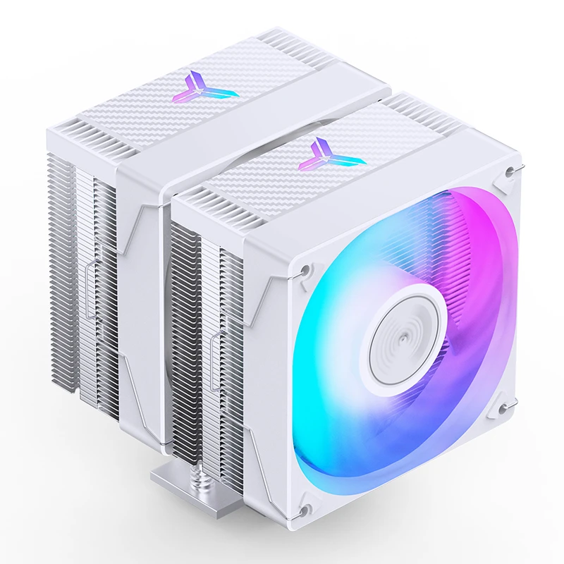 CPU Cooler JONSBO CR-3000E (Dual-Tower, ARGB, bijeli)-0