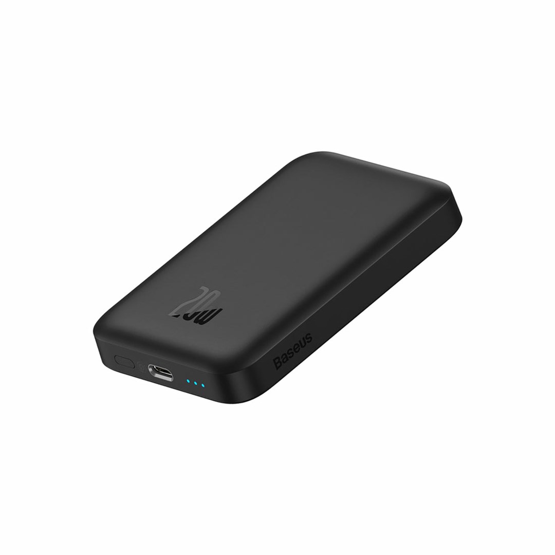 Power bank BASEUS P10059002113-00 (6000 mAh, bežično punjenje, crna)-3