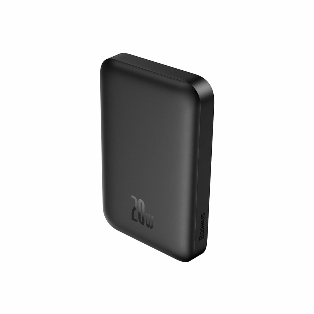 Power bank BASEUS P10059002113-00 (6000 mAh, bežično punjenje, crna)-1