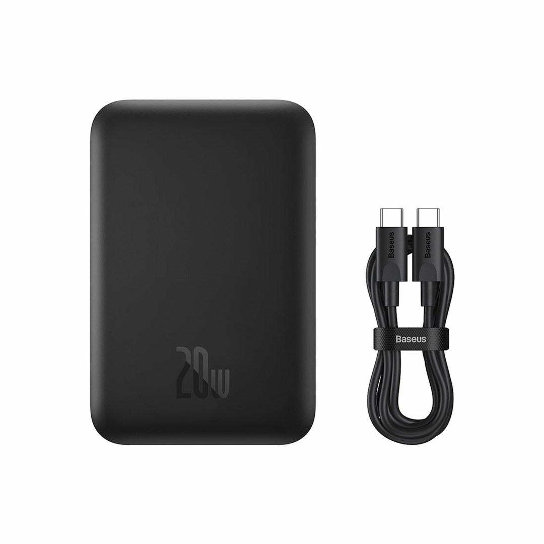 Power bank BASEUS P10059002113-00 (6000 mAh, bežično punjenje, crna)-7