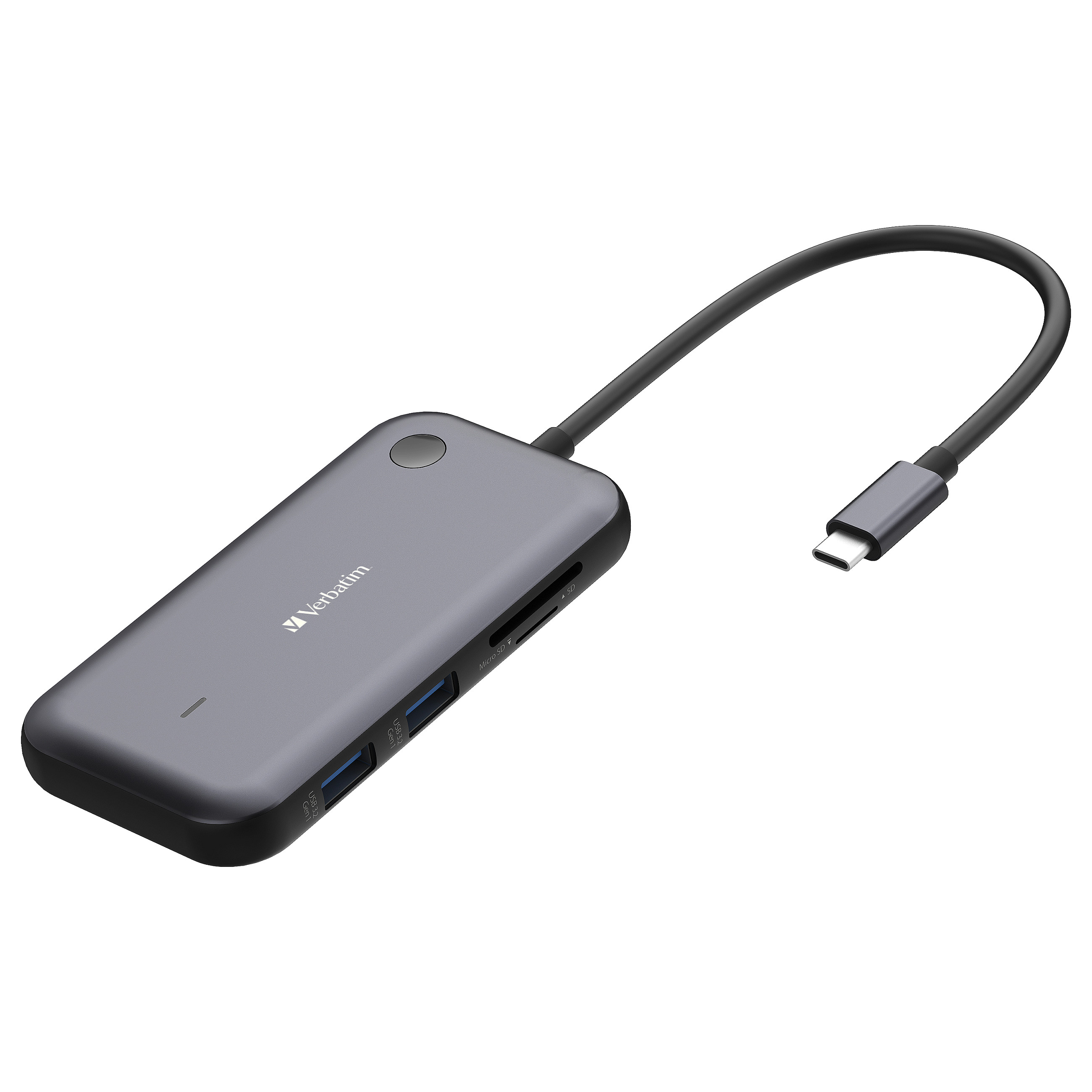Adapter VERBATIM Share My Screen 1080p USB-C Wireless Display s Hubom WDA-01-6