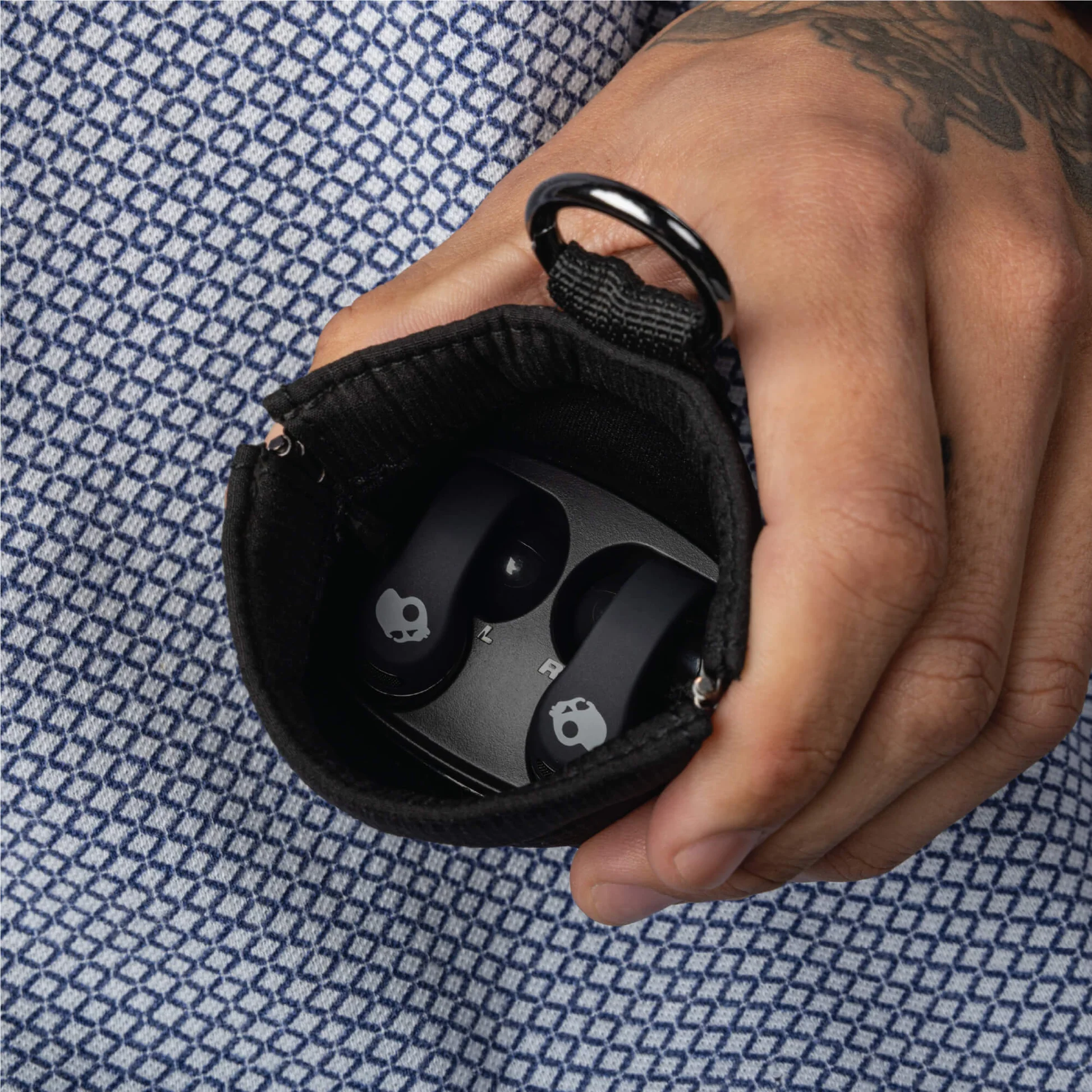 Slušalice SKULLCANDY PUSH 720, TW, black / silver-2